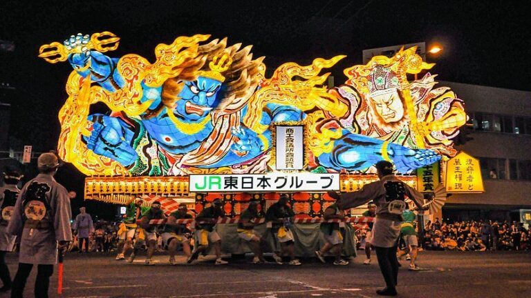 El Nebuta Matsuri en Aomori