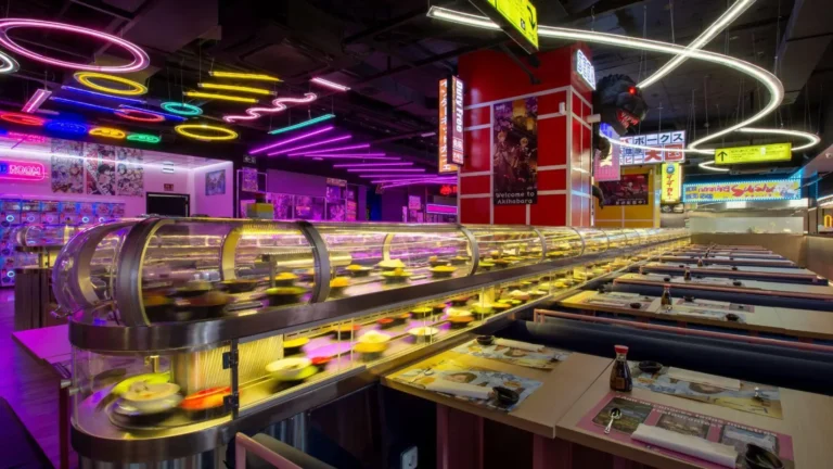 kaiten sushi sushi en cinta transportadora